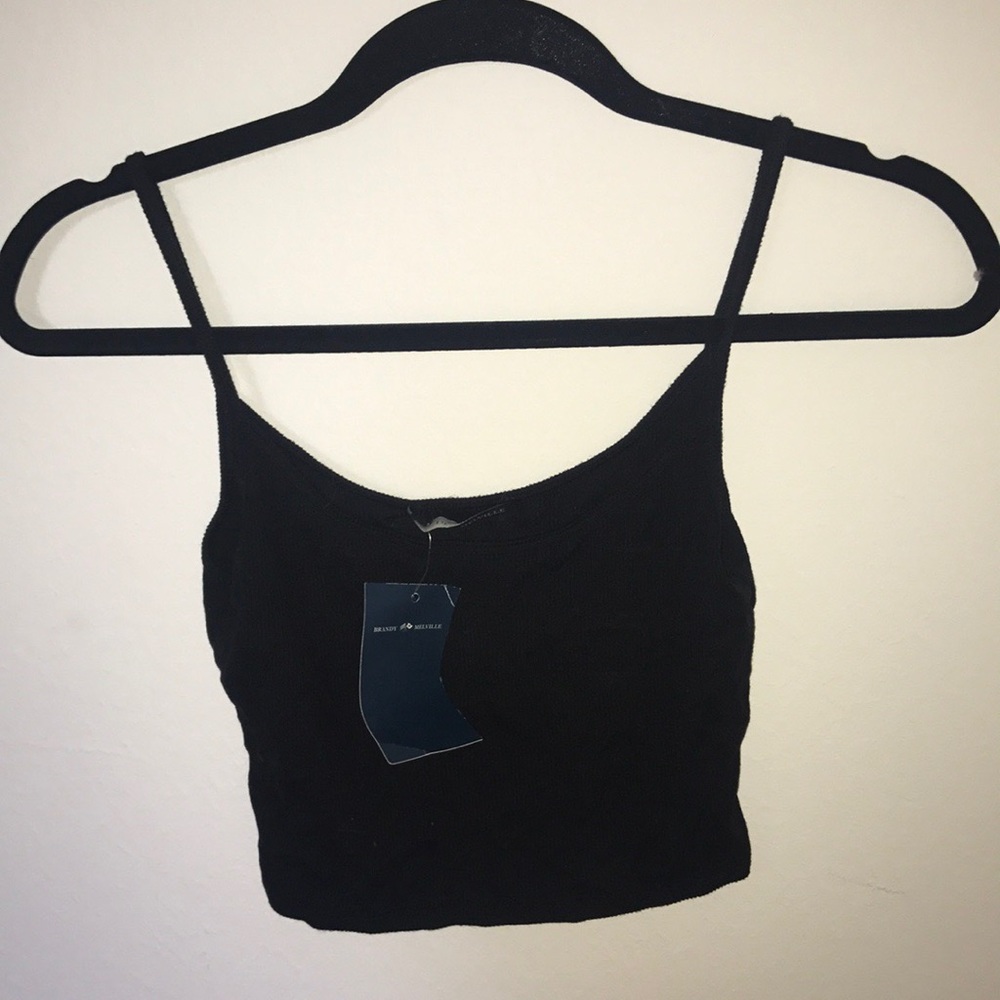 NEW BRANDY BLACK TANK TOP